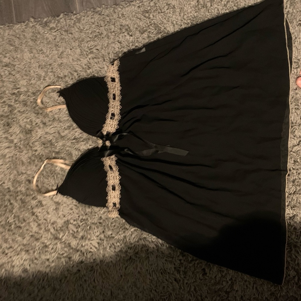 Xl black lingerie babydoll